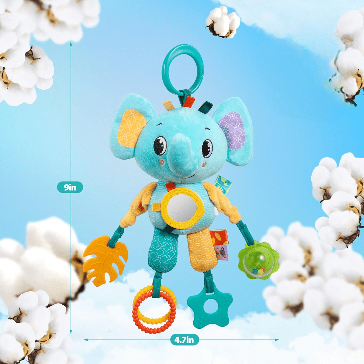 Jouet d'éveil - SoftHangingToy™ - Elephant - Supreme Bebe