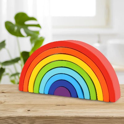 Jouet en Bois - RainbowBridge™ - Arc - En - Ciel - Supreme Bebe