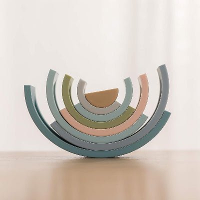 Jouet en Bois - RainbowBridge™ - Bleu - Supreme Bebe