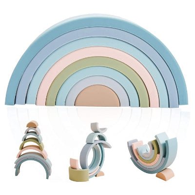 Jouet en Bois - RainbowBridge™ - Bleu - Supreme Bebe
