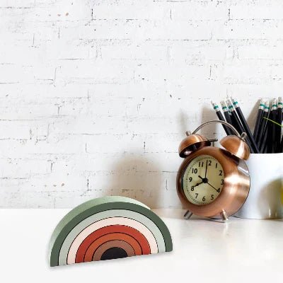 Jouet en Bois - RainbowBridge™ - Vert Marron - Supreme Bebe