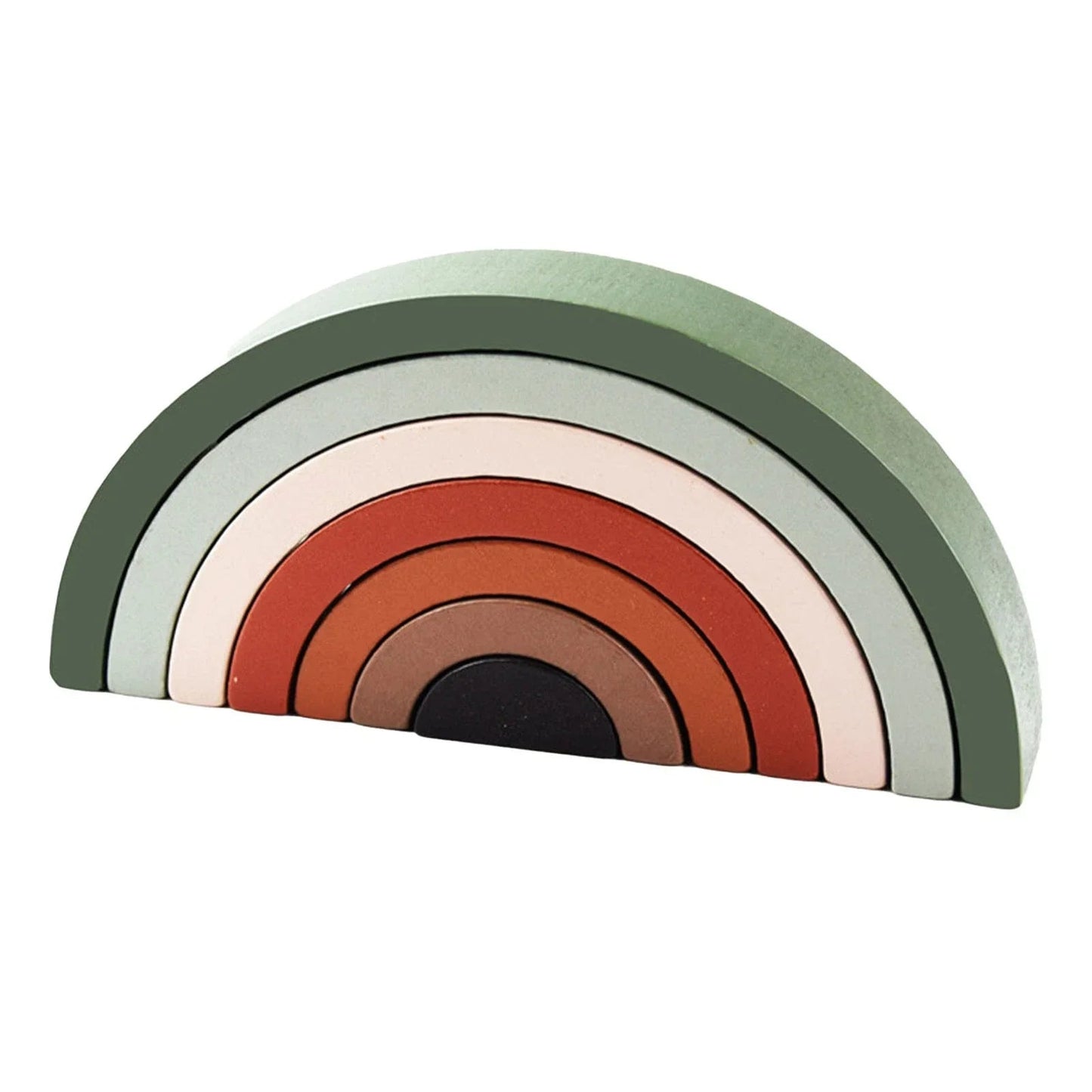 Jouet en Bois - RainbowBridge™ - Vert Marron - Supreme Bebe